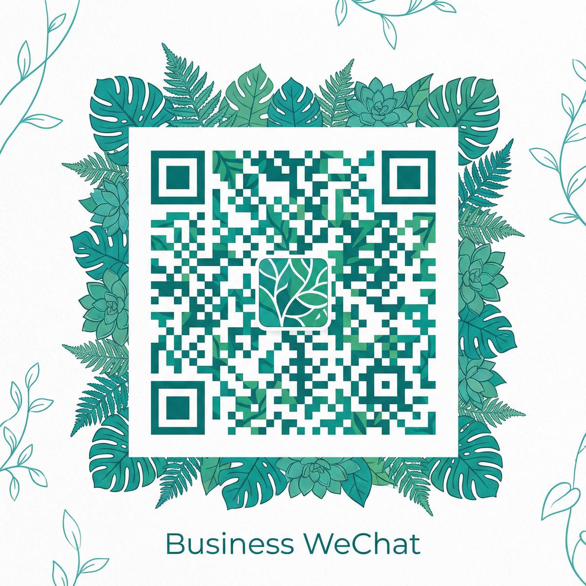 黑丝植物视频社区商务二维码